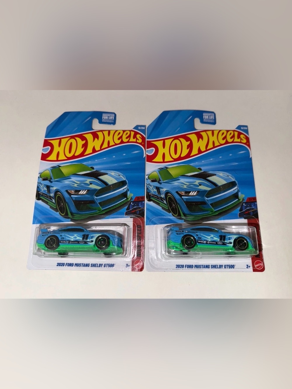 🔥2026 Hot Wheels Kroger Exclusive  2020 Ford Mustang Shelby GT500 New Blue/grn